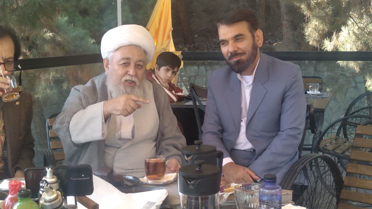 آیت الله شاه آبادی در گردهمایی اساتید آیت الله شاه آبادی در همایش اساتید